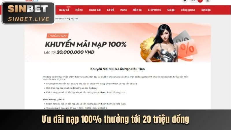 Thưởng chào mừng người mới 78bet